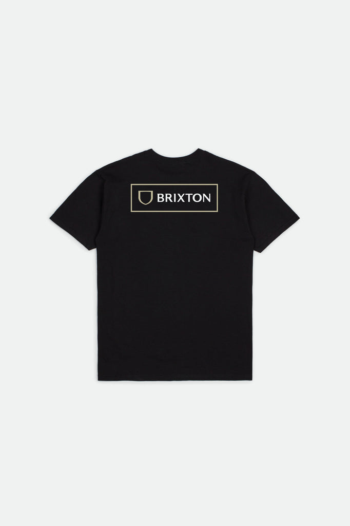 Brixton Alpha Block S/S Standard Tee - Black