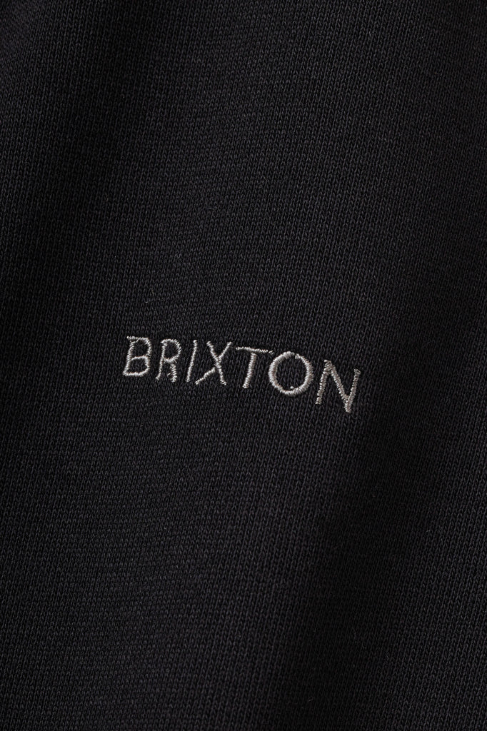 Brixton Vintage French Terry Dye Hoodie - Black