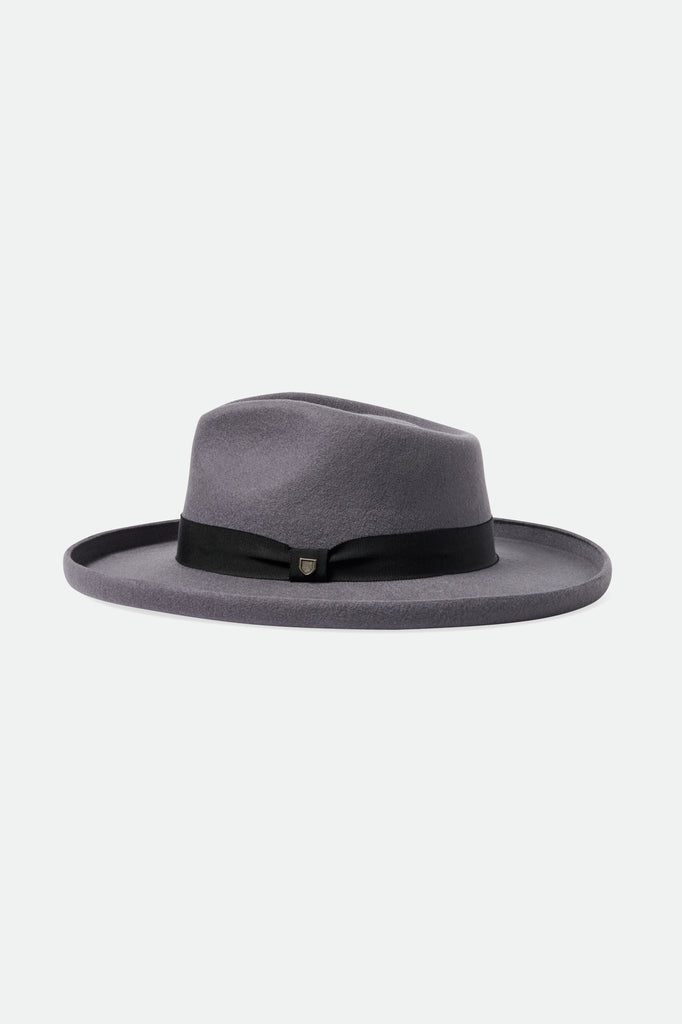 Brixton Capsule Fedora - Pebble