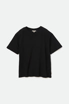 Women's Montauk Oversized Tee - Black - Front Side