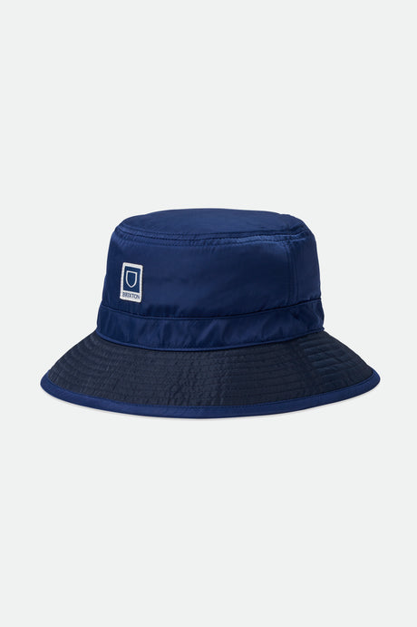 Beta Packable Bucket Hat - Navy/Sky Blue