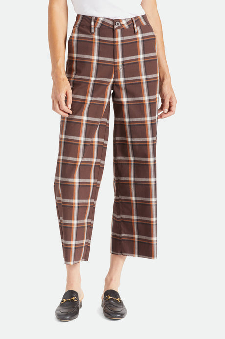 Victory Wide Leg Pant - Seal Brown