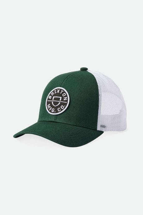 Crest Netplus MP Trucker Hat - Spruce/White