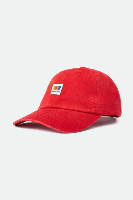 Unisex Alton LP Cap - Washed Aurora Red - Front Side