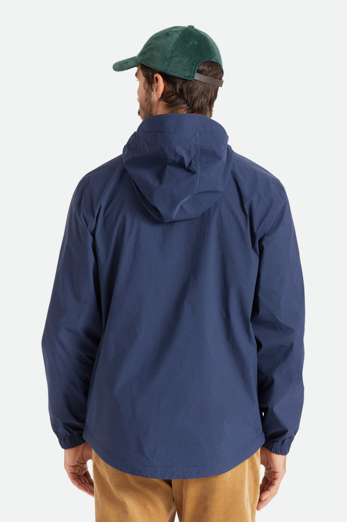 Brixton Utility Packable Parka Jacket - Navy