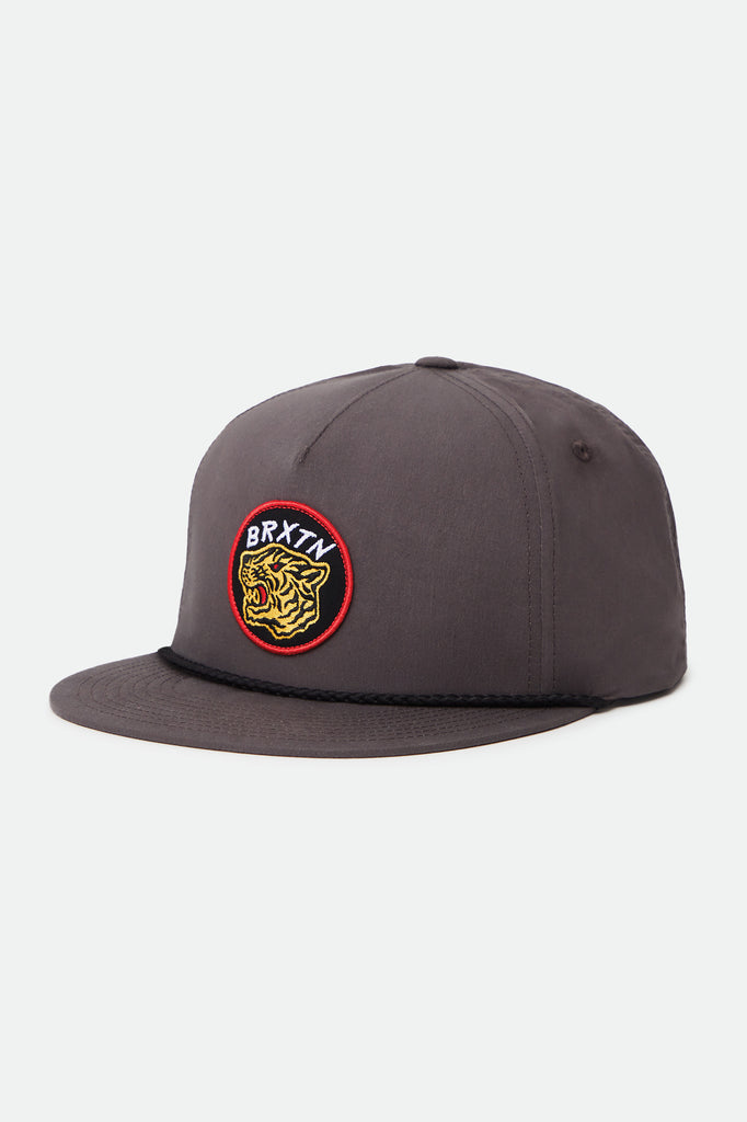 Brixton Kit NetPlus MP Snapback - Charcoal