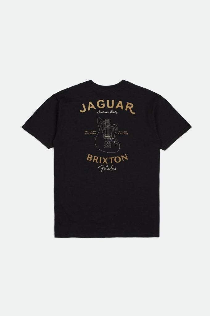 Brixton Fender Jaguar Claws S/S Standard Tee - Black