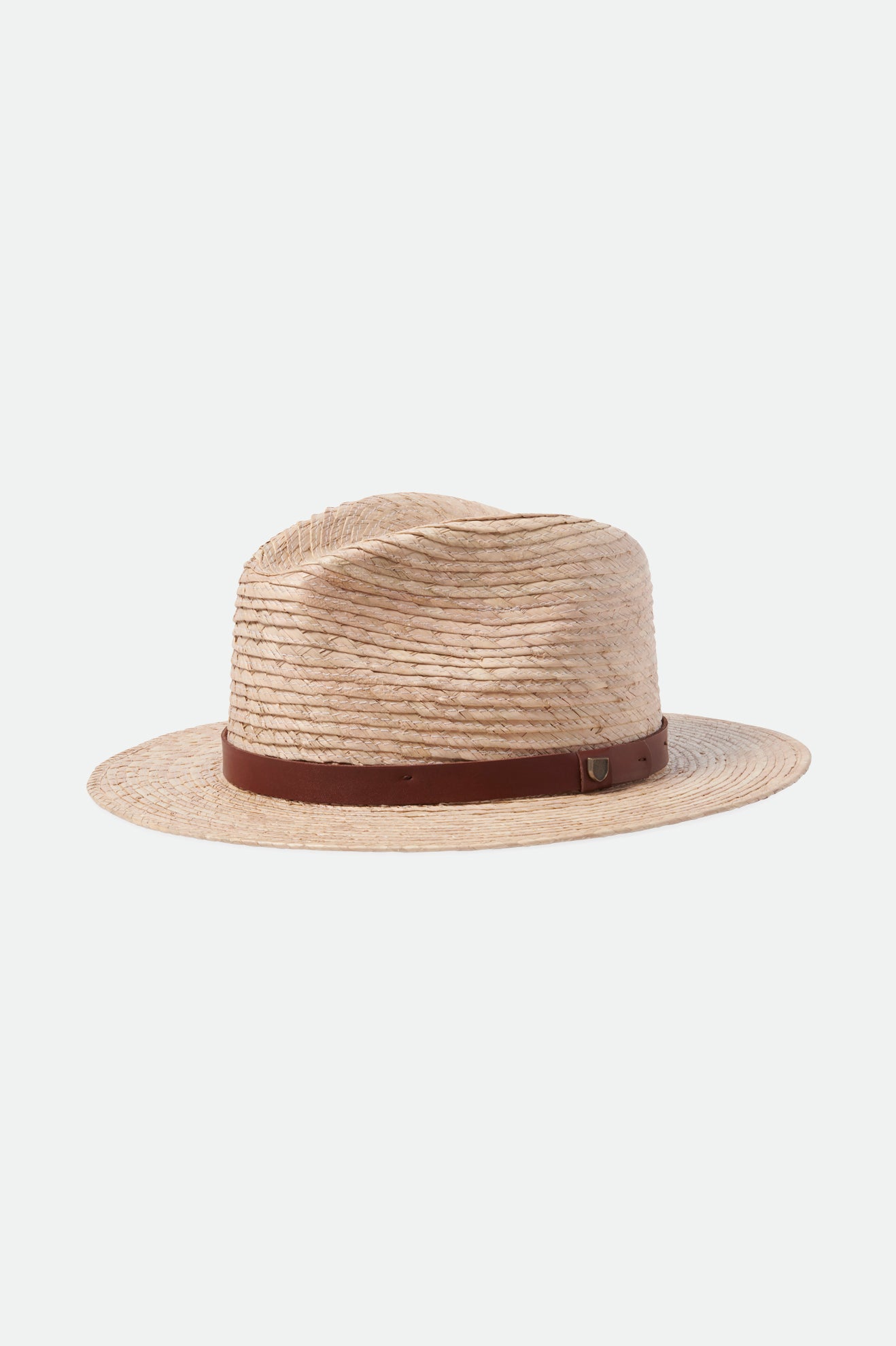 Messer Straw Fedora Natural – Brixton Australia