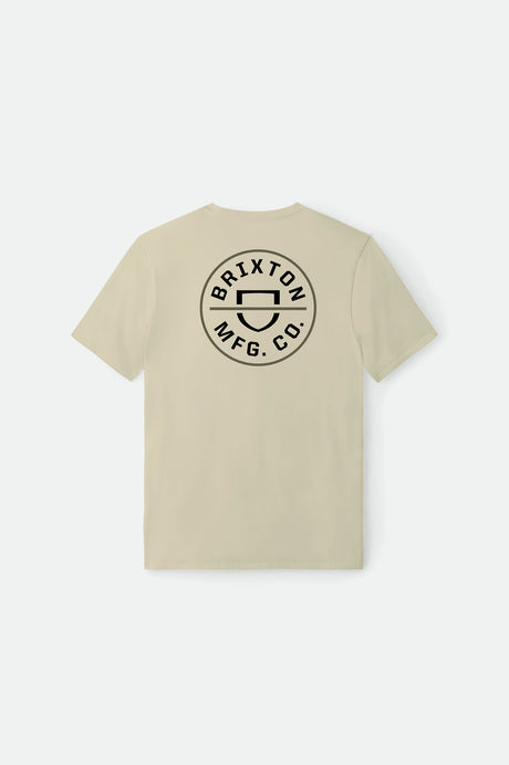 Crest Recycled S/S Standard Tee - Sand