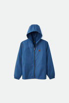 Men's Claxton Beta Zip Hood Jacket - Joe Blue - Front Side