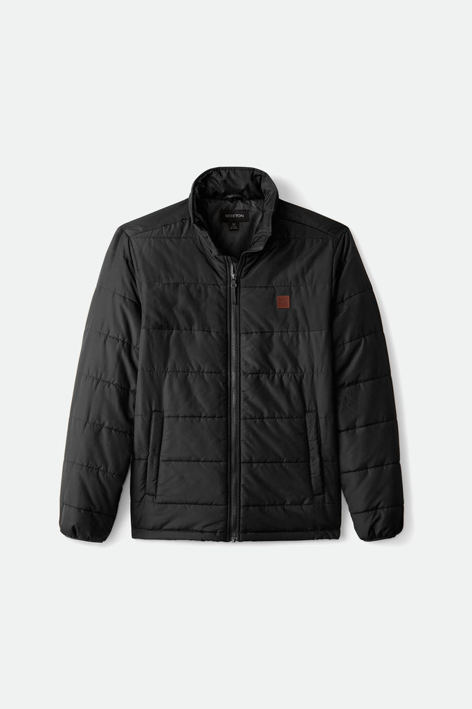 Men's Cass Puffer Jacket - Black - Front Side