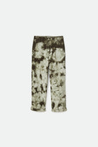 Women's Victory Trouser Pant - Beige/Military Olive - Front Side