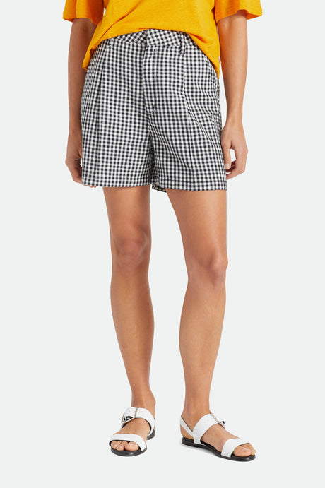 Victory Trouser Short - Black Gingham