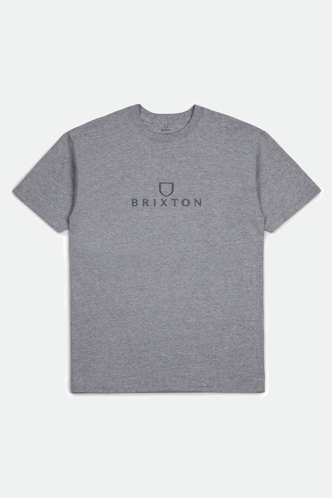 Brixton Alpha Thread S/S Standard Tee - Heather Grey