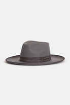 Unisex Reno Fedora - Light Grey - Front Side