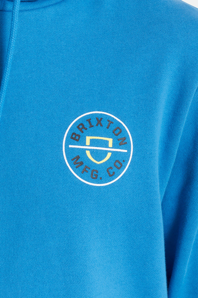 Brixton Crest Hood - Sky Blue