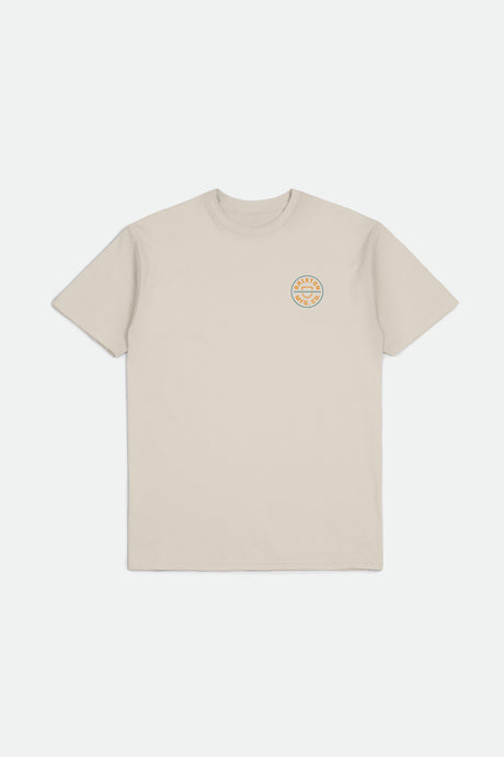 Crest II S/S Standard Tee - Cream/Orange