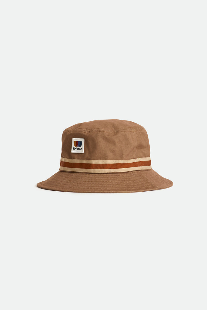 Brixton Alton Packable Bucket Hat - Twig/Vanilla