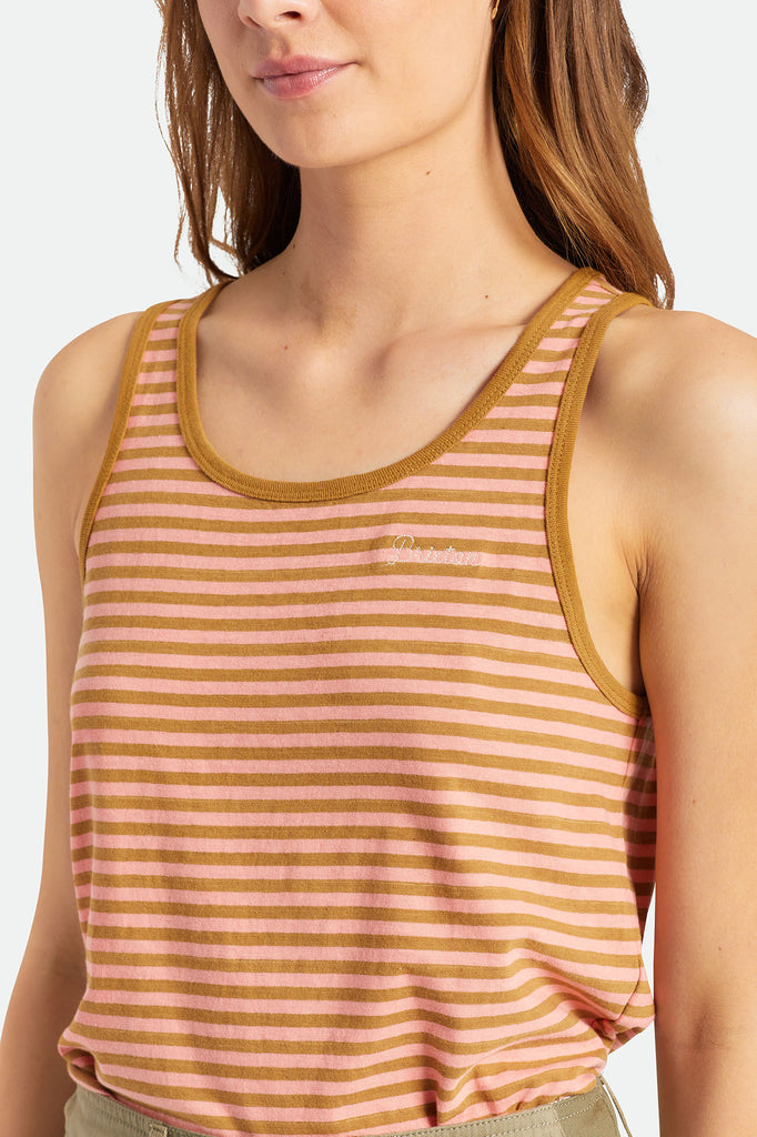 Brixton Hilt II Linen Tank - Medal Bronze