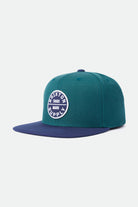 Unisex Oath III Snapback - Silver Pine/Joe Blue - Front Side