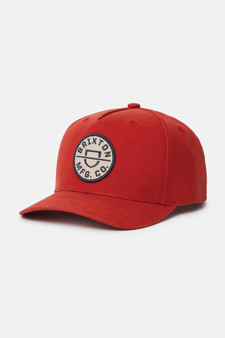 Crest C MP Snapback - Phoenix Orange