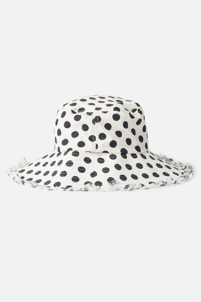 Brixton Lisbon Packable Bucket Hat - White/Black