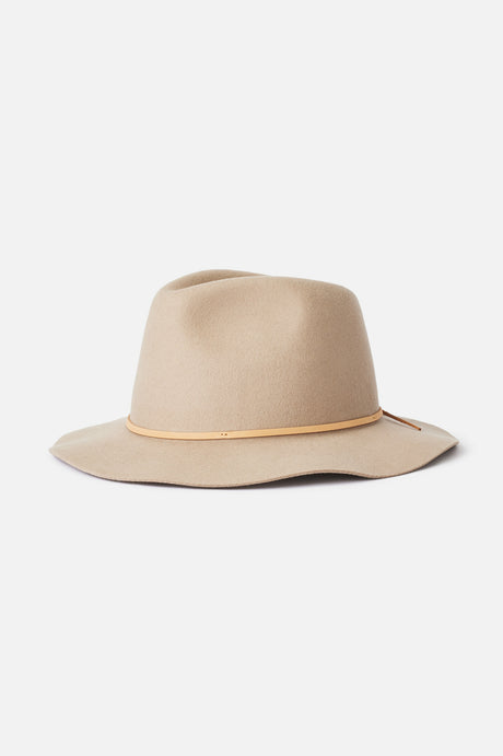 Brixton Unisex Wesley Fedora - Light Tan | Main