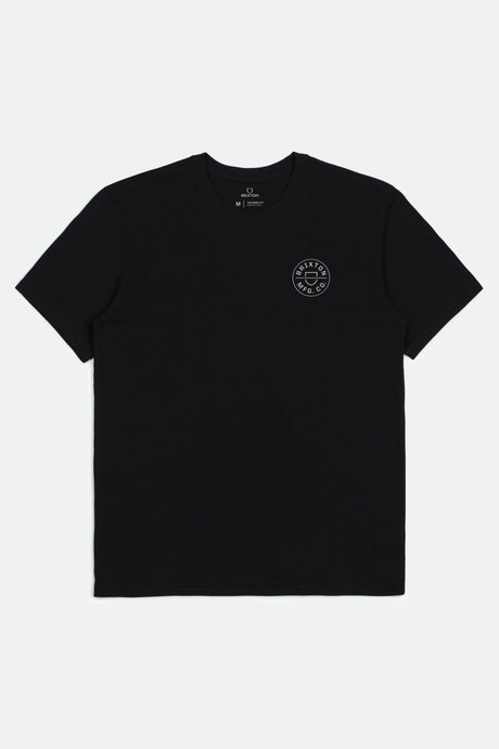 Crest II S/S Standard Tee - Black/Marine Blue