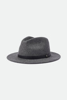 Unisex Messer Fedora - Heather Grey - Front Side