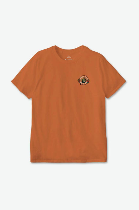 Geneva S/S Standard Tee - Paradise Orange Worn Wash