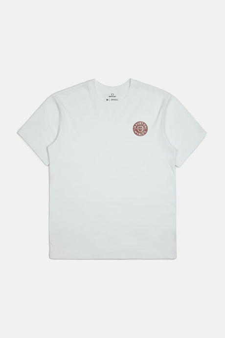 Crest II S/S Standard Tee - White