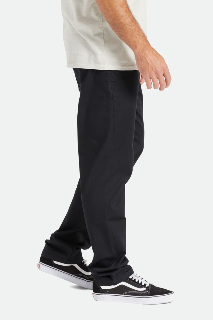 Men's Fit, Side View | Choice Chino Regular Pant - Black