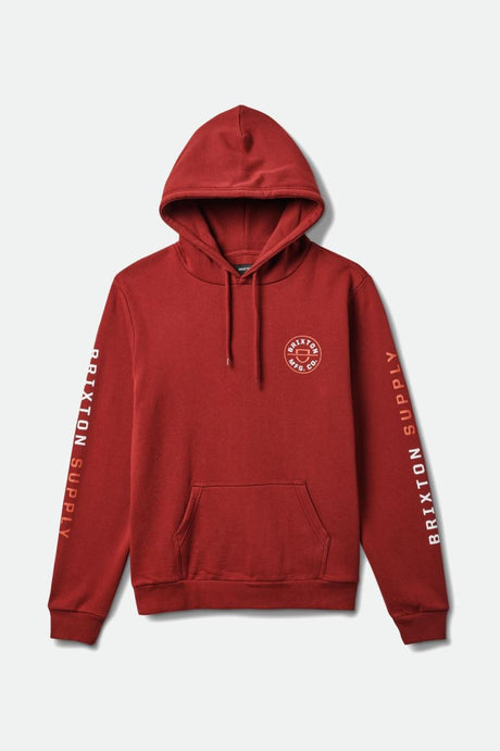 Crest Hood - Island Berry/Burnt Orange/White