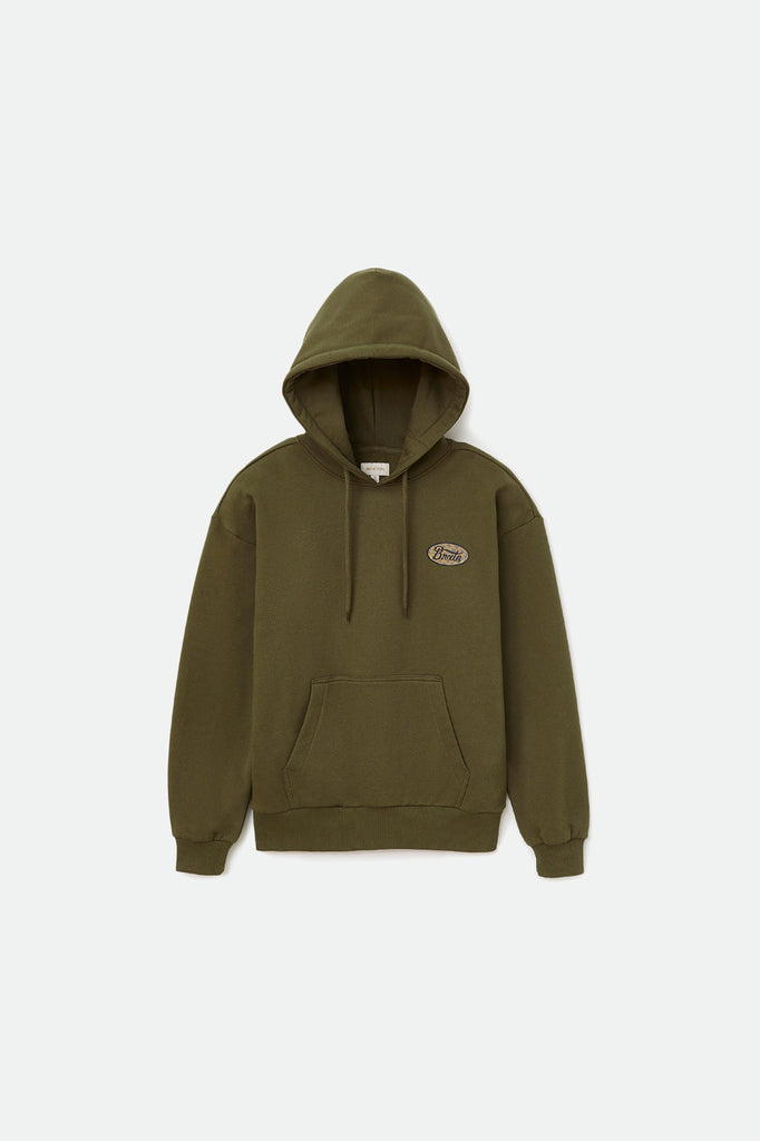 Women's Parsons Women's Hood - Military Olive - Front Side