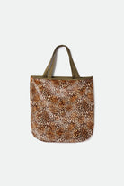 Women's Done Proper Reversible Tote  - Military Olive/Leopard - Back Side