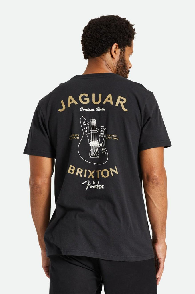 Brixton Fender Jaguar Claws S/S Standard Tee - Black