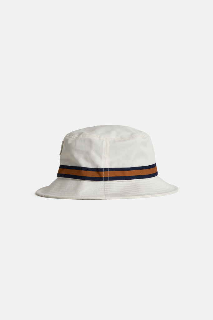 Brixton Alton Packable Bucket Hat - Off White/Washed Navy