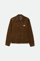 Men's Utopia Men's Jacket - Brown Waffle Cord - Front Side