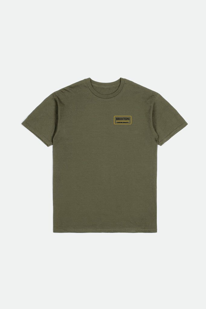 Brixton Palmer Proper S/S Standard Tee - Military Olive