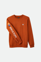 Men's Alton Crew - Caramel - Front Side