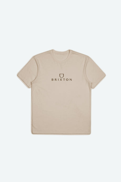 Men's Alpha Thread S/S Standard Tee - Cream - Front Side