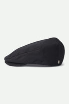 Brixton Unisex Hooligan Flat Cap - Black | Extra Shot