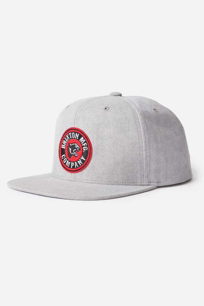 Brixton Forte Utility MP Snapback - Grey