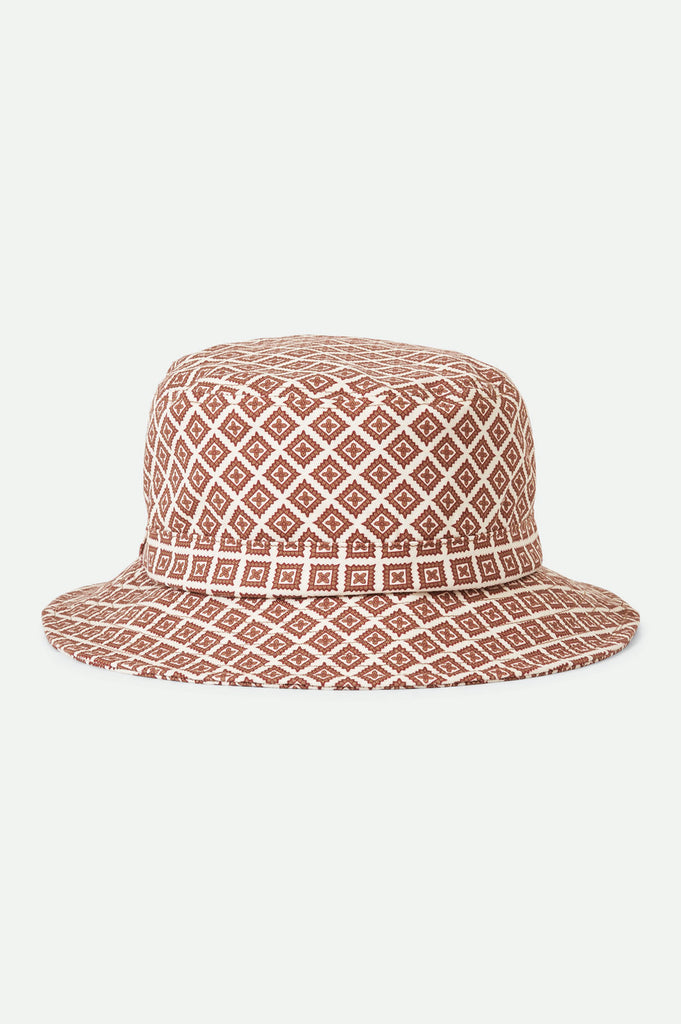 Brixton Beta Packable Bucket Hat - Off White/Medal Bronze