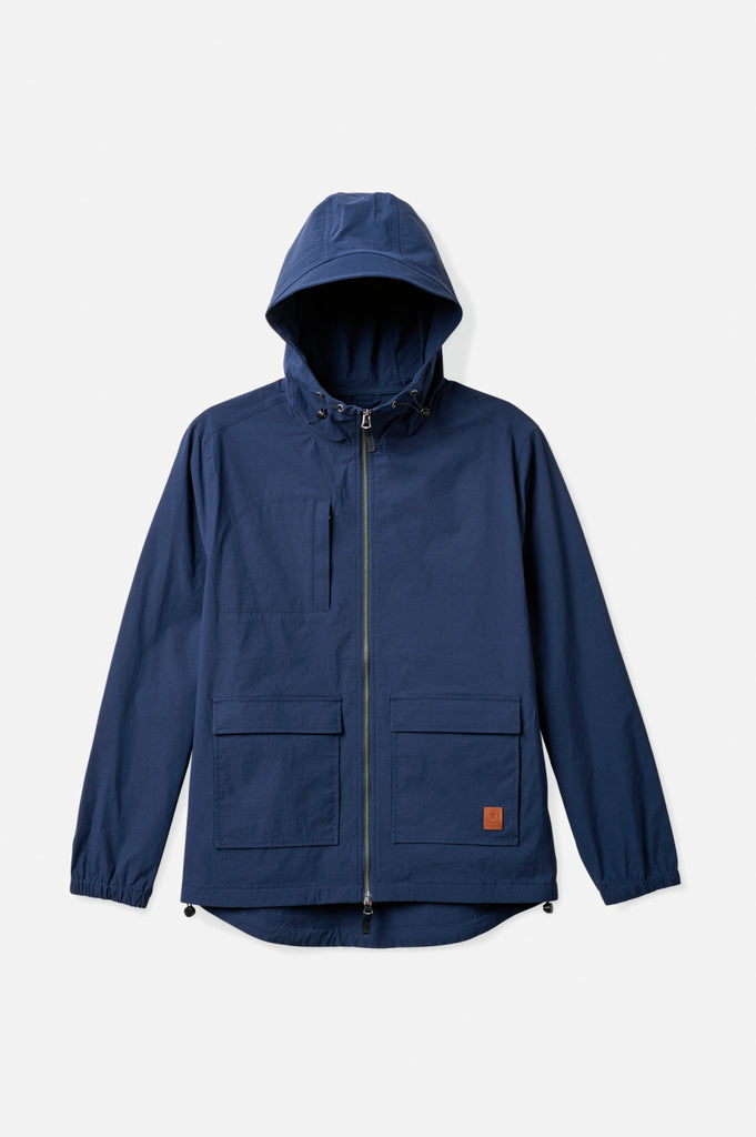 Brixton Utility Packable Parka Jacket - Navy