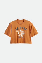 Women's Varsity Cat Women's S/S Skimmer Tee - Lion - Front Side