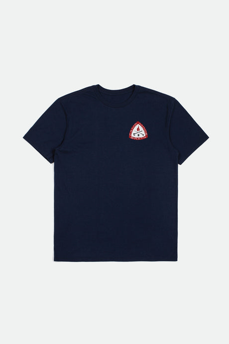 Camp Mode S/S Tailored Tee - Navy