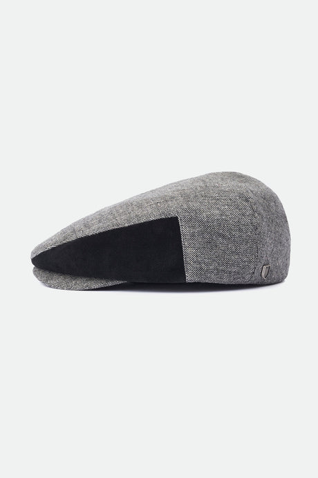 Unisex Hooligan Snap Cap - Grey/Black Color Block - Front Side