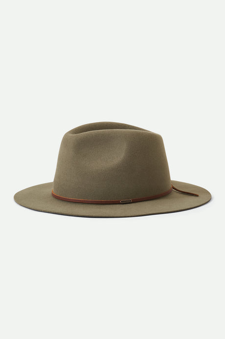 Wesley Fedora - Military Olive