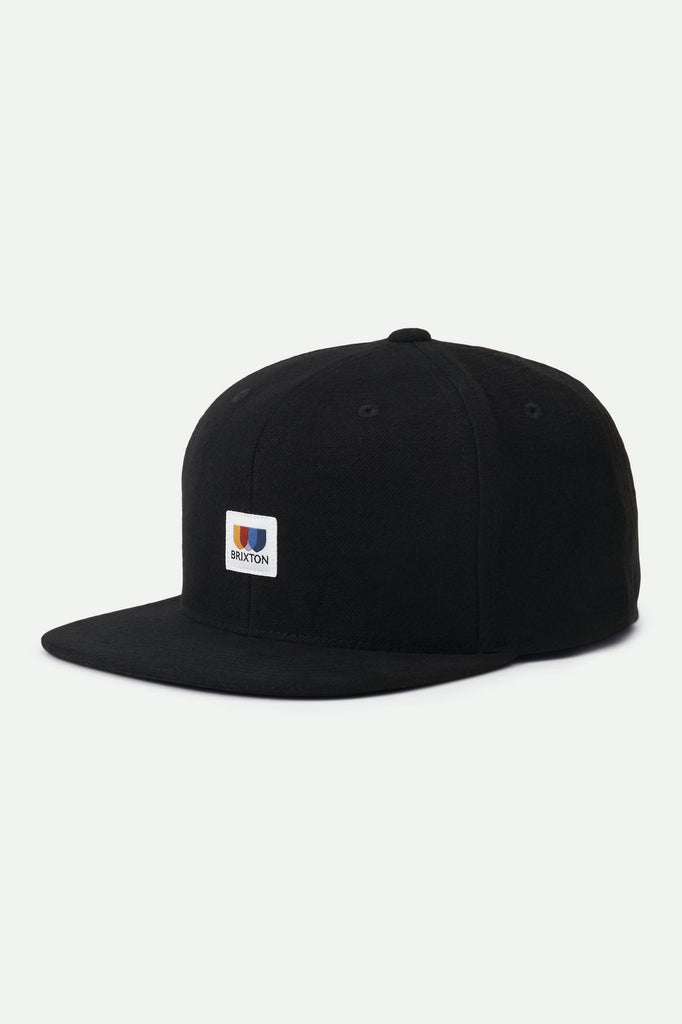 Brixton Alton MP Snapback - Black/Black